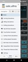 CNC Machinist Calculator Ultra تصوير الشاشة 1