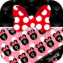 Minny bowknot keyboard theme APK
