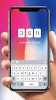 OS11 keyboard for phone 8 Affiche