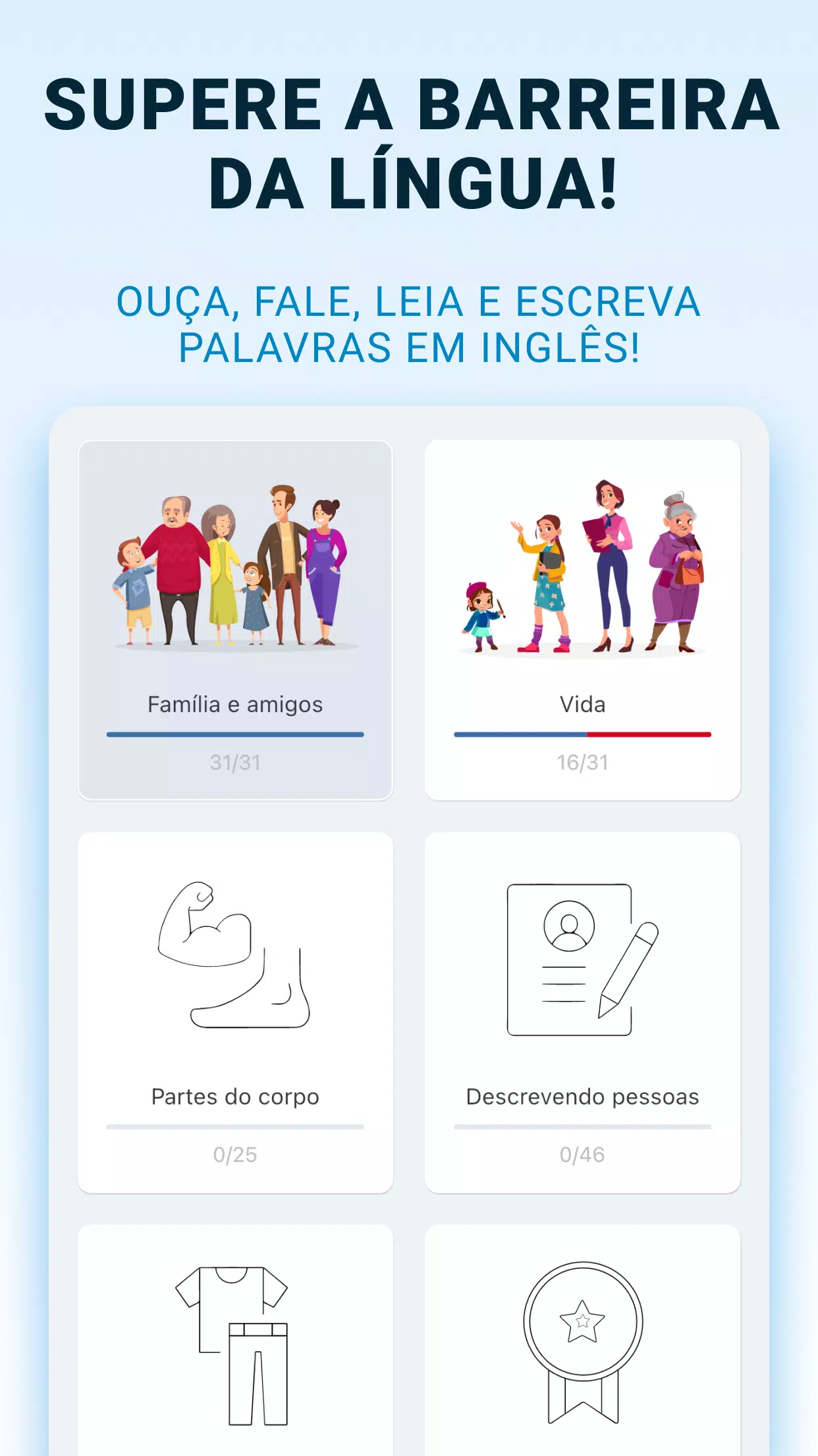 Aprender inglês  Aprender inglês, Aprenda palavras em inglês, Curso de  inglês