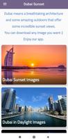 Dubai Sunset Affiche