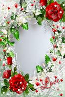 Love Flowers Photo Frames 海報