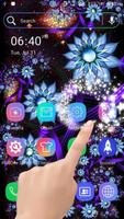 Abstract Flower Particle LWP Cartaz
