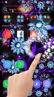 Abstract Flower Particle LWP imagem de tela 1