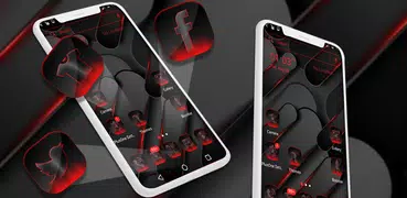 Cool Black Launcher Theme