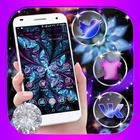 Abstract Neon Flower Theme icon