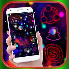 Neon Colorful Launcher Theme APK download
