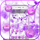 Purple Butterfly Theme