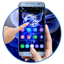 Neon Butterfly Particle LWP APK