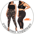 Plus Size Leggings أيقونة