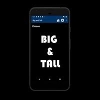 Big & Tall - Plus Size Men Wear Poster