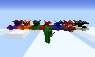 Dragons Mod Minecraft PE الملصق