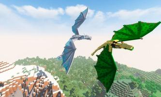 Dragons Mod Minecraft PE capture d'écran 1