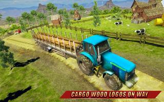Tractor Trolley Farming Transp Cartaz