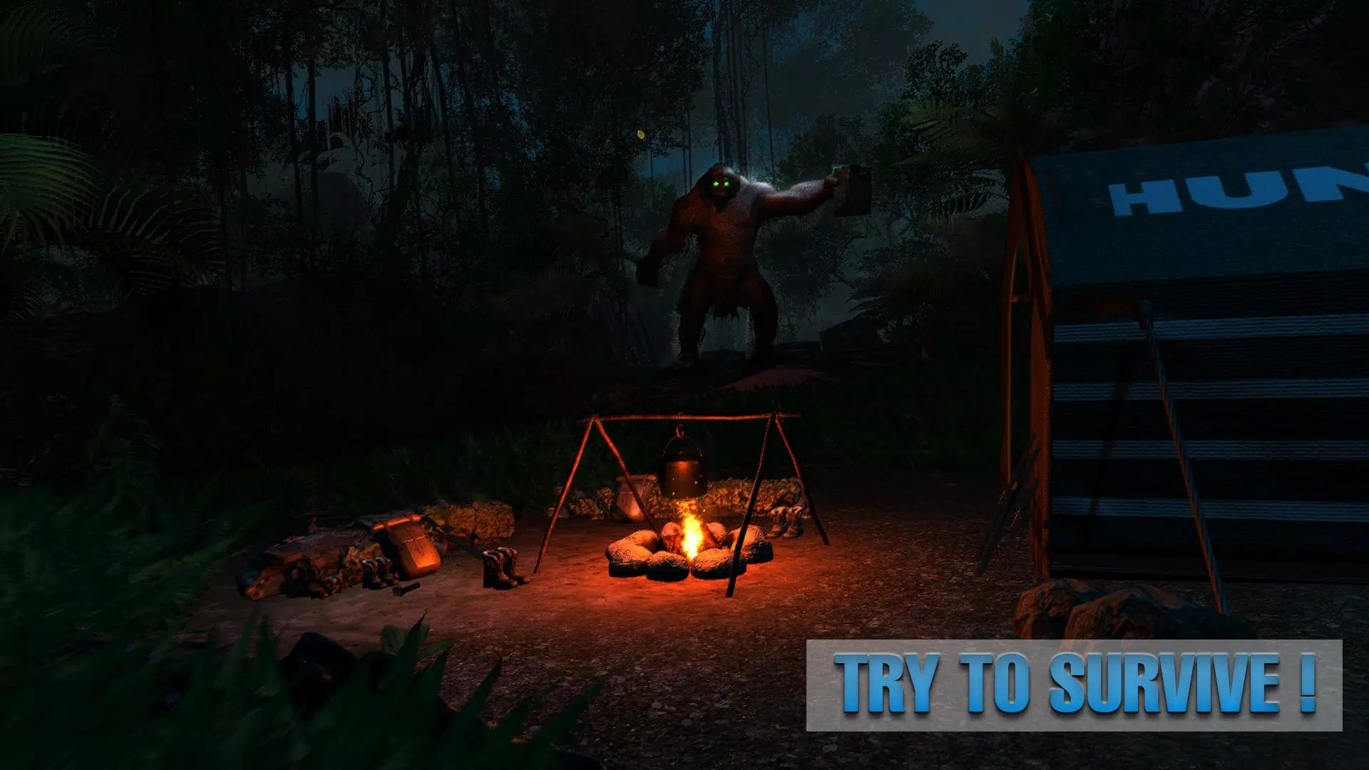 Finding Bigfoot: Monster Hunting Attack Simulator