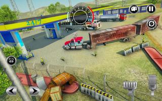 Road Train Truck Driving Sim:  capture d'écran 1