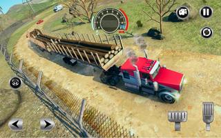 Road Train Truck Driving Sim:  capture d'écran 2