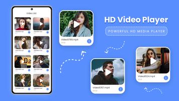 HD Video Player Affiche