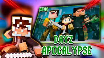 DayZ Apocalypse Mods Minecraft Affiche