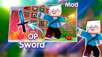 OP Swords: Minecraft Mods Affiche