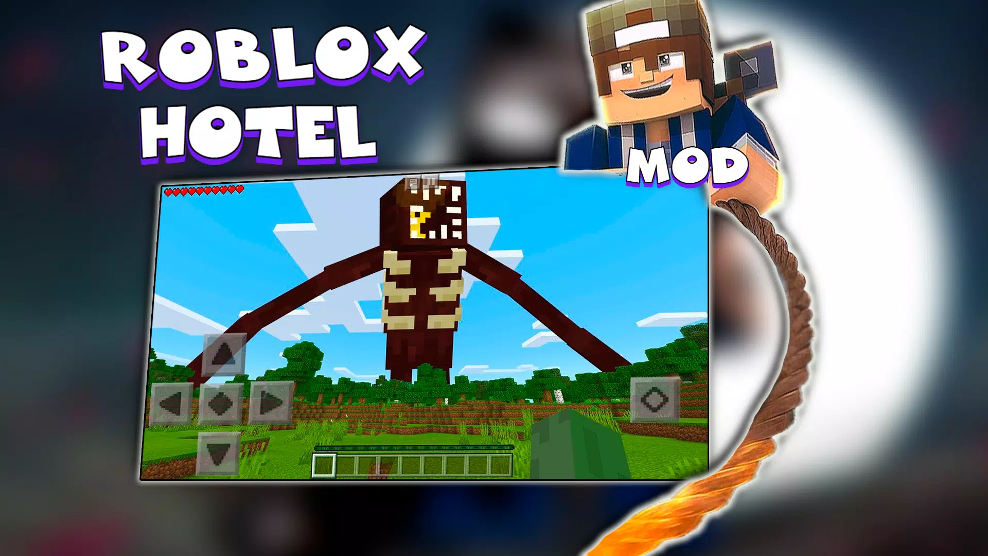 Roblox Doors Hotel+ Addon for Minecraft