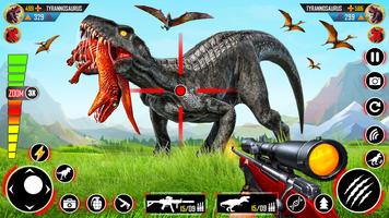 Wild Dino Hunting Gun Games captura de pantalla 1