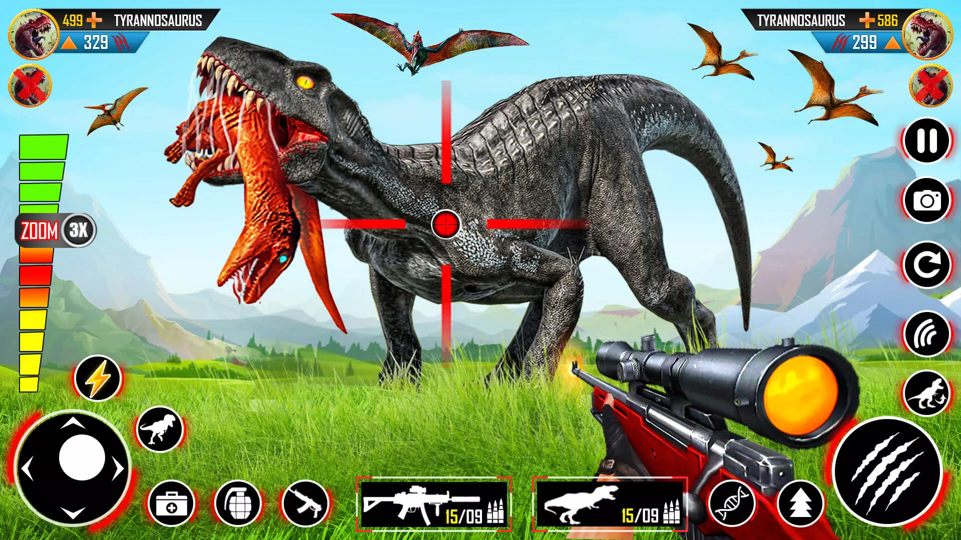 vingança mortal caçador de dinossauros fps jogo - Download do APK para  Android