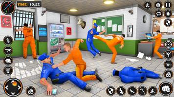 Gangster Prison Escape Games اسکرین شاٹ 1