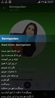Shadi Amini - songs offline تصوير الشاشة 2