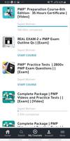 Poster PMP,RMP,SP Exam Prep 2020