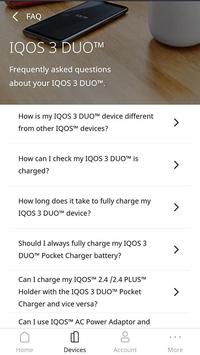 IQOS app: Get support for you and your device. screenshot 2