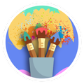 Drawing Book: Paint & Color