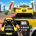 Taxi Car Parking Simulator 3D icône