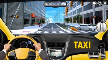 Taxi Car Parking Simulator 3D Affiche