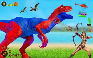 Wild Dino Hunter : 3D Gun Game capture d'écran 2