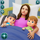 Virtual Mom Family Life Games-icoon