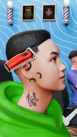 Barber Salon Hair Tattoo Games Affiche