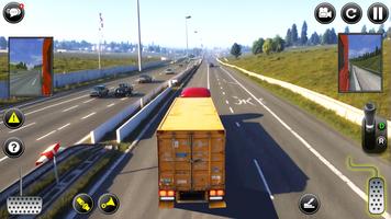 US Truck Simulator Games 3D-poster