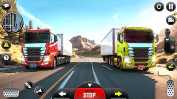 US Truck Simulator Games 3D capture d'écran 1