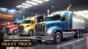 US Truck Simulator Games 3D capture d'écran 2