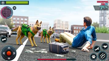 Game Tahanan Anjing Polisi AS syot layar 1