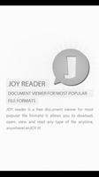 Joy Reader Plakat