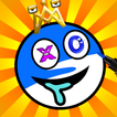 Rainbow monster Coloring book