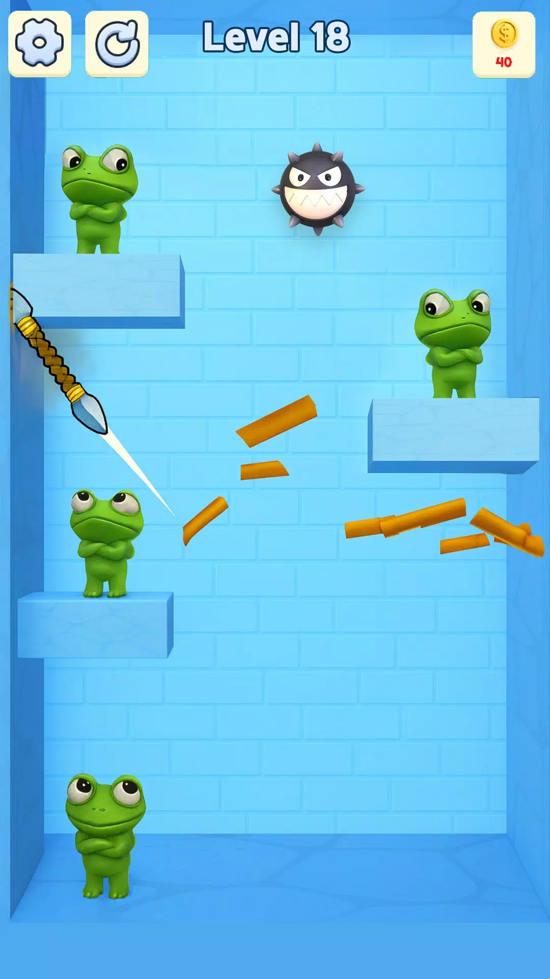 Spear Spring: Aim & Smash