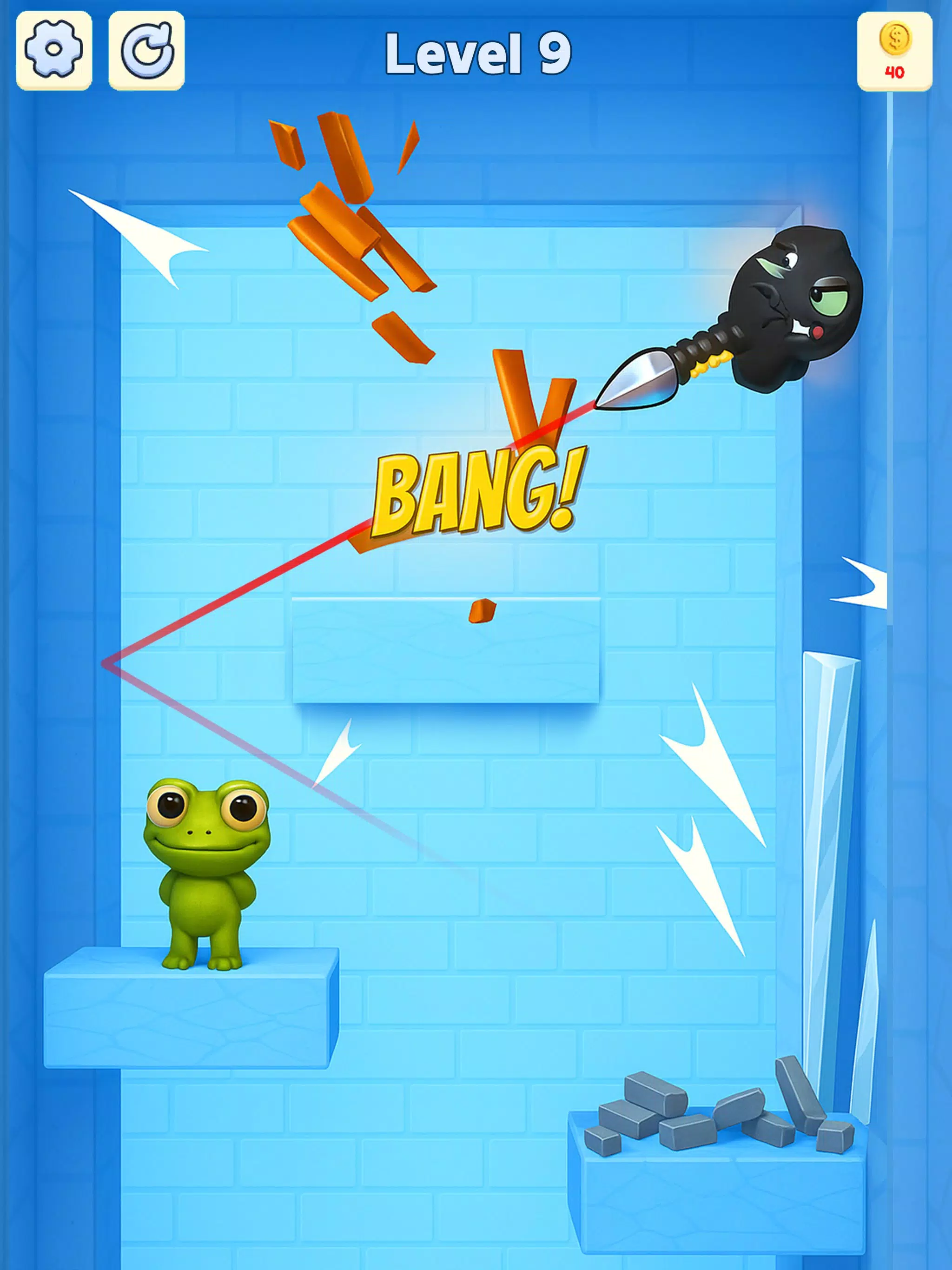 Spear Spring: Aim & Smash