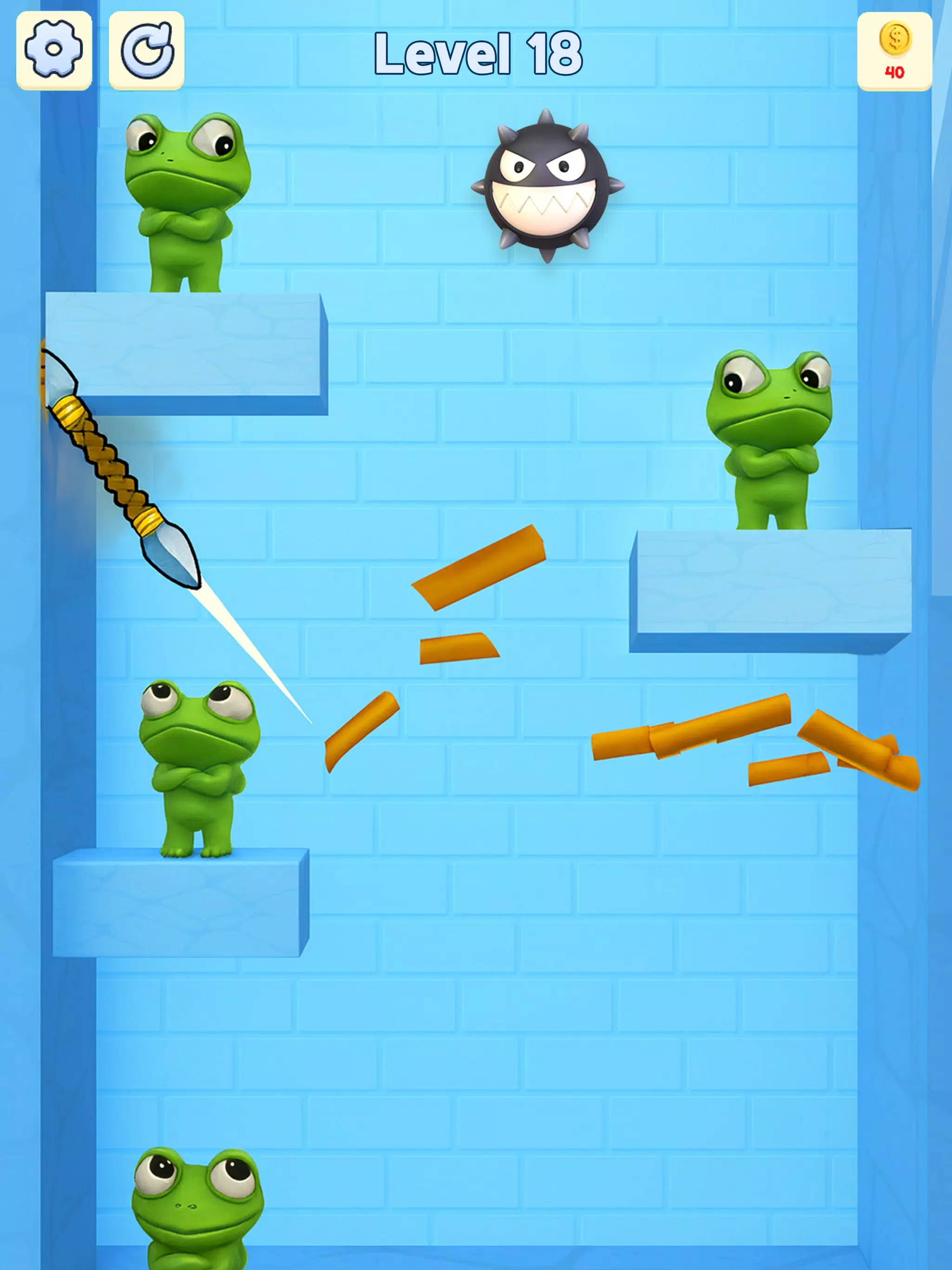 Spear Spring: Aim & Smash