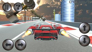 Jet Car - Mega Jumping Stunts โปสเตอร์