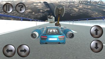Jet Car - Mega Jumping Stunts capture d'écran 2