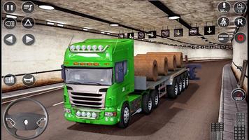 Modern Truck Cargo Driving 3D poster