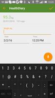 Health Diary syot layar 2